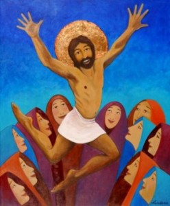 Behold the joy of Jesus (Artist: Lindena Robb)